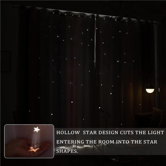 Curtains for Girls Bedroom Kids Room Curtain Colorful Window Nursery Curtain - Picture 2 of 6